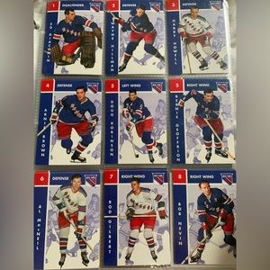 New York Rangers Card Lot